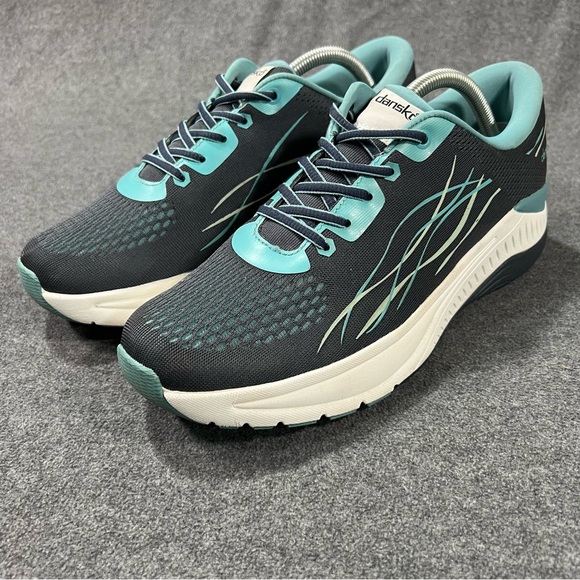 Dansko Pace Navy Mesh Lace-Up Walking Shoe Sneakers Women’s 42 US 11 - Picture 1 of 16